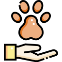 cuidado animal icon