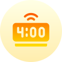 reloj digital icon