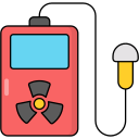 detector de radiacion icon