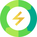 energía renovable icon