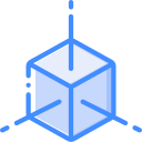 cubo 3d icon