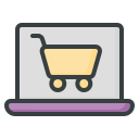 las compras en línea icon