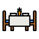 mesa del comedor icon