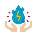 energía del agua icon