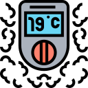 Gas detector icon