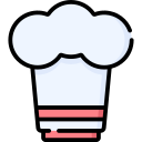 sombrero de cocinero icon