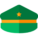 sombrero militar 