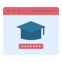 educación virtual icon