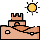 castillo de arena icon