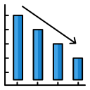 gráfico de barras icon