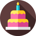 pastel de cumpleaños icon