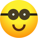 lunettes de nerd Icône