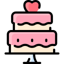 pastel de boda icon