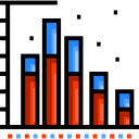 gráfico de barras icon