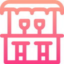 Beach bar icon