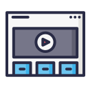 reproductor multimedia icon