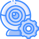 cámara web icon