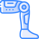 pierna de robot icon