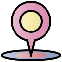 pin de ubicación icon