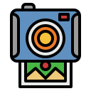 cámara polaroid icon