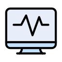 monitor de ecg icon