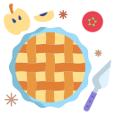 pie de manzana icon