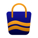 bolsa de playa icon