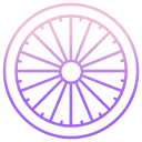 Dharma wheel icon