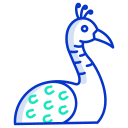 pavo real icon