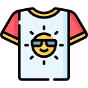 camiseta de manga corta icon