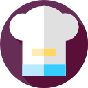 sombrero de cocinero icon