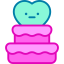 pastel de boda icon