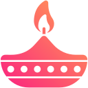 lámpara diwali icon