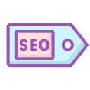 etiqueta seo icon