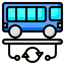 bus electrico icon