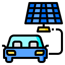 célula solar icon