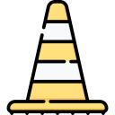 cono de tráfico icon