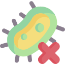 tejido antibacteriano icon