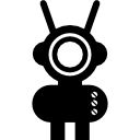 둥근 머리의 로봇 icon