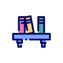 estante para libros icon