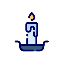 porta vela icon