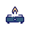 estufa de gas icon