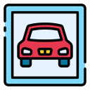 aparcamiento de coches icon