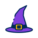 sombrero de bruja icon