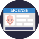 permis de conduire icon