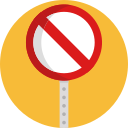 entrée interdite icon