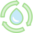 el ciclo del agua icon