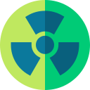 energía nuclear icon