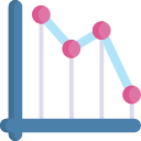 disminución icon