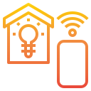 iluminación inteligente icon